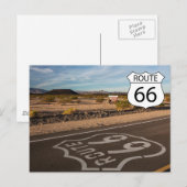 US-Route 66 Reise Postkarte (Vorne/Hinten)
