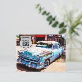 US-Route 66 Reise Postkarte (Stehend Vorderseite)