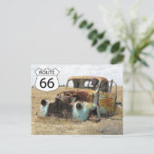 US-Route 66 Reise Postkarte (Stehend Vorderseite)