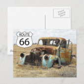 US-Route 66 Reise Postkarte (Vorne/Hinten)