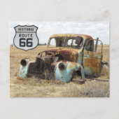 US-Route 66 Reise Postkarte (Vorderseite)