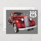 US-Route 66 Reise Postkarte (Vorne/Hinten)
