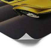 US Route 66 Vintage Poster (Ecke)