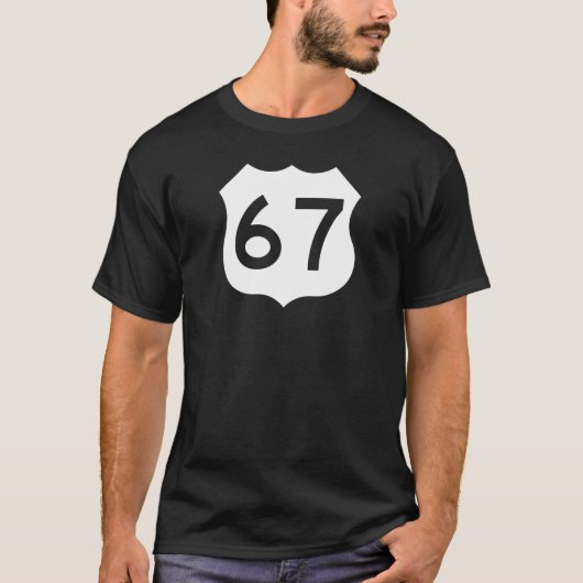 US Route 67 T-Shirt (Vorderseite)