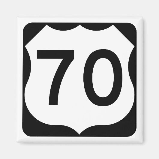 US-Route 70 Magnet (Vorne)