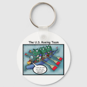 US Rowing (Roe-ing Team Funny T-Shirts Karten Tass Schlüsselanhänger