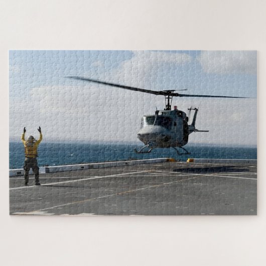 US Sailor Direction UH-1N Huey Puzzle (Horizontal)