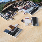 US San Francisco - Golden Gate Bridge - Cable Car. Puzzle (Seite)