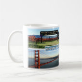 US San Francisco - Napa Valley Golden Gate Bridge Kaffeetasse (Links)