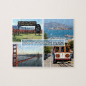US San Francisco - Napa Valley Golden Gate Bridge Puzzle (Horizontal)