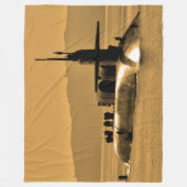 US-SCHNELLER ANGRIFF SUBMARINE - SSGN-728 FLEECEDECKE (Vorderseite)