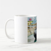 US-SCHNELLER ANGRIFF SUBMARINE - SSN-705-Tasse Kaffeetasse (Links)