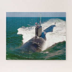 US-SCHNELLER ANGRIFF SUBMARINE - SSN-781 (16x20 IN Puzzle