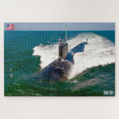 US-SCHNELLER ANGRIFF SUBMARINE - SSN-781 (20x30 IN Puzzle (Horizontal)