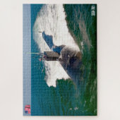 US-SCHNELLER ANGRIFF SUBMARINE - SSN-781 (20x30 IN Puzzle (Vertikal)