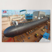 US-SCHNELLER ANGRIFF SUBMARINE - SSN-783 (20x30 IN Puzzle (Horizontal)