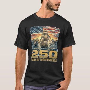 US-Semiquincentennial: 250 Jahre Unabhängigkeit T-Shirt