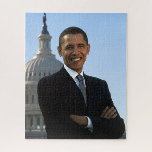 US‑Senator, 44. Präsident der USA Barack Obama Puzzle