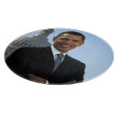US-Senator, 44. US-Präsident Barack Obama Schneidebrett (Ecke)