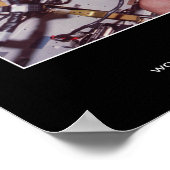 US-Senator John H. Glenn Poster (Ecke)