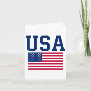 US-Shirt Frauen Männer Kinder amerikanische Flagge Karte
