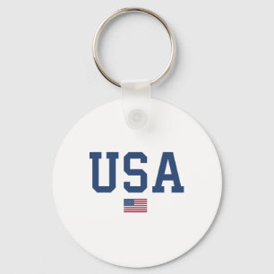 US-Shirt Frauen Männer Kinder amerikanische Flagge Schlüsselanhänger