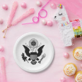 US-Siegel Pappteller (Party)