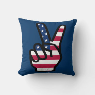 US-Siegeszeichen Kissen
