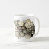 US-Silbermünzen Kaffeetasse (VorderseiteRechts)