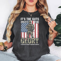 US-Soldat Amerikanische Flagge Patriotischer Kampf