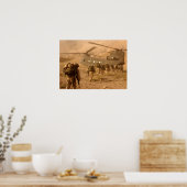 US-Soldaten der 10. Abteilung Bergbau in Afghanist Poster (Küche)