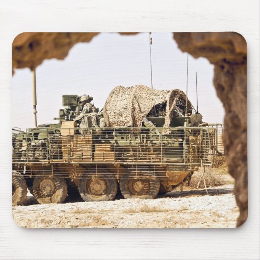 US-Soldaten führen Kampfpatrouillen in Afghanistan Mousepad (Vorne)