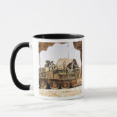 US-Soldaten führen Kampfpatrouillen in Afghanistan Tasse (Links)