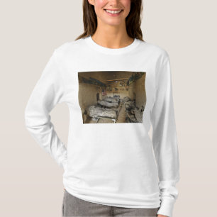 US-Soldaten schlafen in einem verlassenen T-Shirt