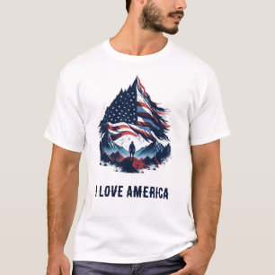 US-Soldatenwallpaper (T - Shirt) - Amerikanische F T-Shirt