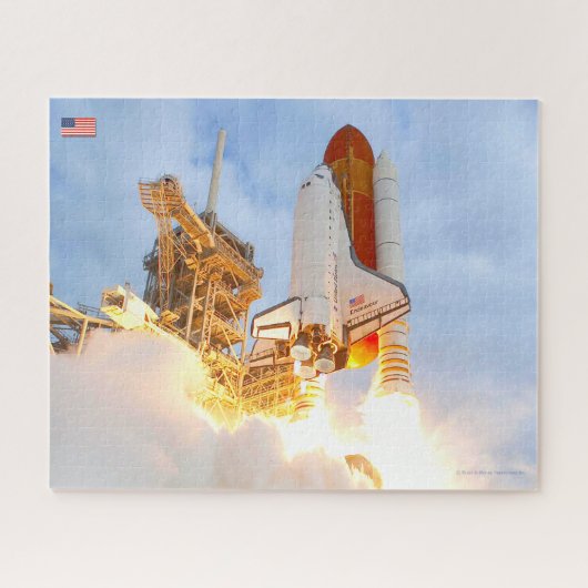 US SPACE SHUTTLE ENDEAVOR (16 x 20 Zoll) Puzzle (Horizontal)