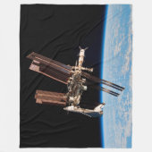 US SPACE SHUTTLE ENDEAVOR and ISS Fleecedecke (Vorderseite)