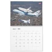 US SPACE SHUTTLE KALENDER (Mär 2026)