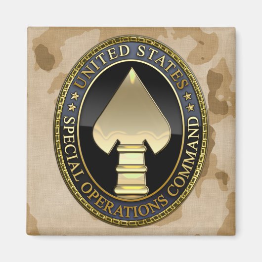 US Special Operations Command Magnet (Vorne)