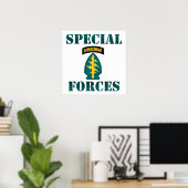 US-Spezialeinheiten Poster (Heimbüro)