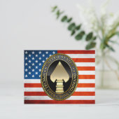 US-Spezialeinsatzkommando Postkarte (Stehend Vorderseite)