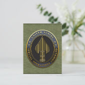 US-Spezialeinsatzkommando Postkarte (Stehend Vorderseite)