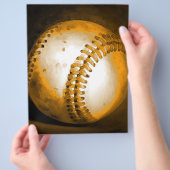 US-Sport - Baseball-Flyer Flyer (Hand)