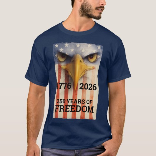 US Spyder Ryders - 1776-2026 250 Years Of Freedom2 T-Shirt (Vorderseite)