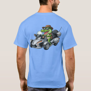 US Spyder Ryders - Alligator auf dem Rücken T-Shirt