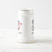 US Spyder Ryders Blackstone Valley RWF Stein Bierglas (Mittel)