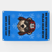 US SPYDER RYDERS - Eisbär Ryde Banner3 Banner (Horizontal)