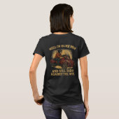 US Spyder Ryders - Gegen den Wind F T-Shirt (Schwarz voll)