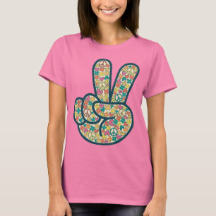 US Spyder Ryders - Hand Friedenszeichen T-Shirt