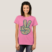 US Spyder Ryders - Hand Peace Sign T-Shirt (Vorne ganz)